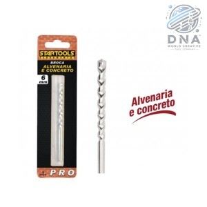 BROCA P/ ALVENARIA E CONCRETO 6 MM STARTOOLS AR0125