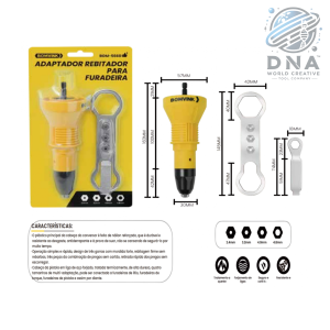 ADAPTADOR REBITADOR PARA PARAFUSADEIRA BOM-5660