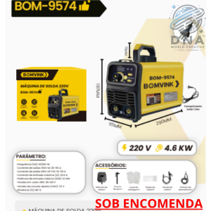 MÁQUINA DE SOLDA (ELETRODO) 220V BOM 9574