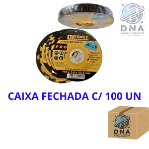 DISCO DE CORTAR AÇO-FERRO 115 X 1.0 X 22.2 MM AR 0134 CAIXA FECHADA