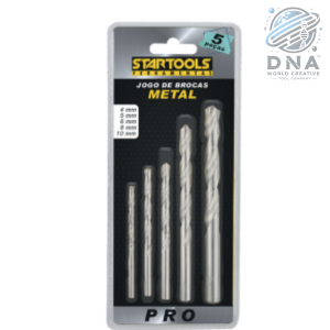 BROCAS P/ METAL C/ 5 PCS 4,5,6,8,10MM STARTOOLS AR0124