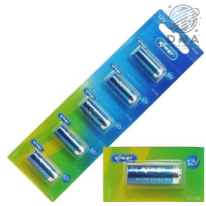 BATERIA 23A 12V KINGTIANLI CARTELA C/ 5 23A NIK