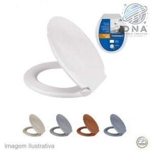 ASSENTO SANITÁRIO METASUL LOFT BRANCO
