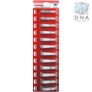 CORTADOR DE UNHA GRANDE EM CARTELA C/ 12UN - GD 3033